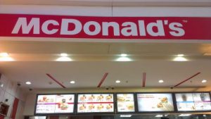 Is there McDonalds at Delhi Airport Terminal 3 International or Domestic