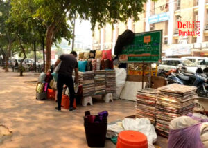 Street Shopping at Janpath Market Delhi