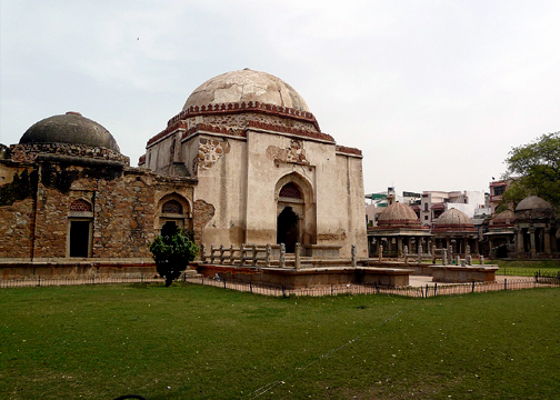 Firoz Shah Tomb Delhi Agra Car Tour Hire Rental from Hauz Khas