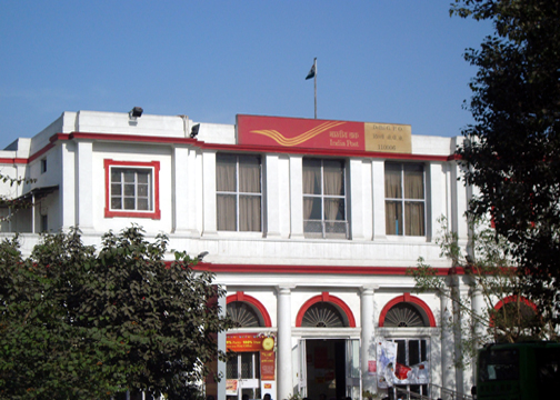 General Post Office old Delhi darshan agra sightseeing bus car tour sightseeing
